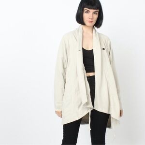 100% Organic Moth Draped Cardigan Sustainable Made in the USA